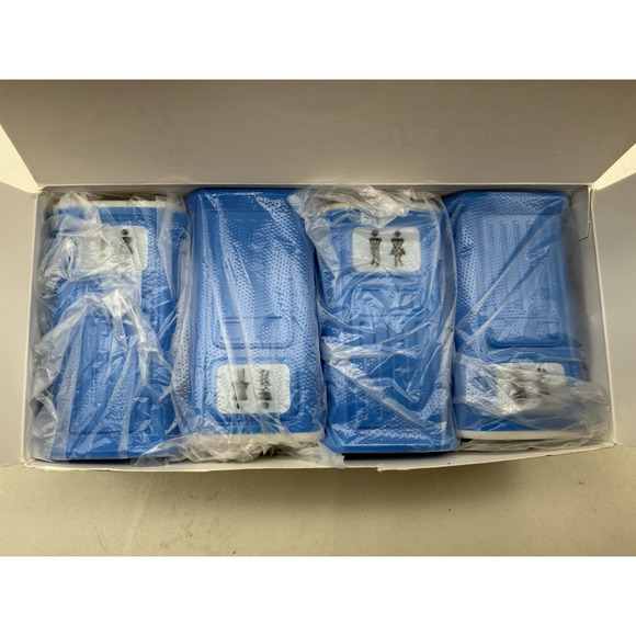 Porta Potty Shot Glasses Set of 4, Funny Gifts For Christmas Party Coworker READ - Picture 1 of 16